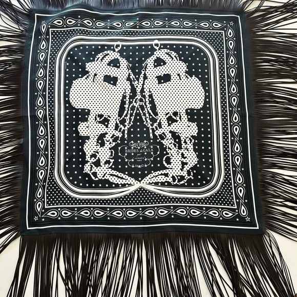 Hermes | Accessories | Hermes Brides De Gala Folk Bandana 55